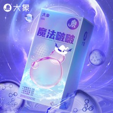 大象果冻系列魔法啵啵18只装避孕套超薄超润大颗粒持久安全套代发