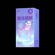 大象果冻系列魔法啵啵18只装避孕套超薄超润大颗粒持久安全套代发