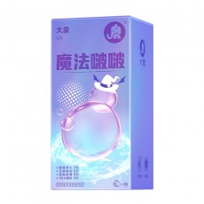 大象果冻系列魔法啵啵18只装避孕套超薄超润大颗粒持久安全套代发