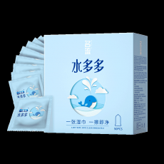 名流之夜水多多玻尿酸避孕套50只/100只装超薄水溶性安全套批发