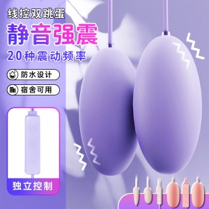 劳乐斯USB尖圆双圆跳蛋变频震动女用自慰器情趣成人用品批发代发