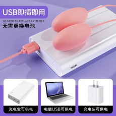 劳乐斯USB尖圆双圆跳蛋变频震动女用自慰器情趣成人用品批发代发
