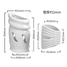 取悦舒乐隔离阻复环物理阻隔包皮露头男用情趣套环成人性用品代发