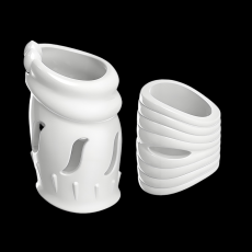 取悦舒乐隔离阻复环物理阻隔包皮露头男用情趣套环成人性用品代发