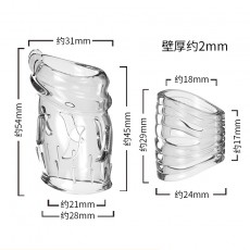 取悦舒乐隔离阻复环物理阻隔包皮露头男用情趣套环成人性用品代发