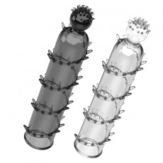 取悦触须爆芽炫舞颗粒芽须爆爽狼牙套水晶顶珠阴茎套情趣用品批发