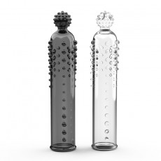 取悦触须爆芽炫舞颗粒芽须爆爽狼牙套水晶顶珠阴茎套情趣用品批发