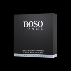BOSO博士至研男用外用延时湿巾外用不麻口夫妻激情成人用品批发