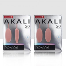 GALAKU阿卡丽尖双圆跳蛋usb遥控硅胶女用振动棒情趣用具 一件代发