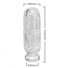 取悦雨后樱雪白茶初夏透明飞机杯男用自慰器手动训练按摩情趣用品