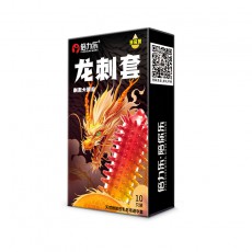 倍力乐龙刺套10只大颗粒避孕套安全套情趣成人计生用品一件代发