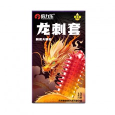 倍力乐龙刺套10只大颗粒避孕套安全套情趣成人计生用品一件代发