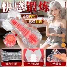 取悦东京啵啵乳手动飞机杯训练器男用自慰透明飞机男杯成年人玩具